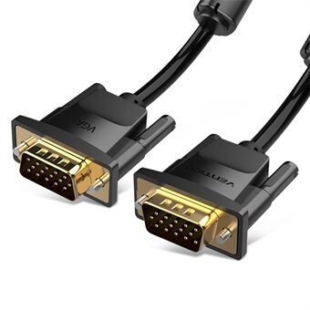 VENTION DADBI 3m VGA 3+9 hane till VGA hane kabel 1080P 60Hz HD PVC-kabel - Svart