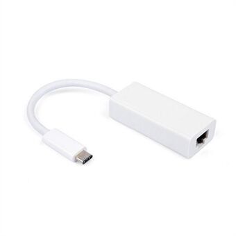 USB-C Typ C USB 3.1 Hane till 1000M Gigabit Ethernet nätverksadapter för Apple Macbook & Laptop PC