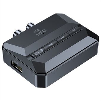 T59 Bluetooth 5.3 Audio Receiver Stereoljud Förlustfri musik NFC trådlös adapter (CE-certifierad)