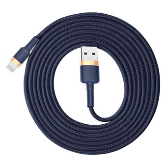 BASEUS Cafule Series 2m iP Data Sync-laddningskabel för iPhone X / 8 / 8 Plus