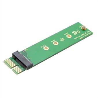 NGFF M-nyckel NVME AHCI SSD till PCI-E 3.0 1x x1 vertikal adapter för XP941 SM951 PM951 960 EVO SSD