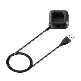 Bärbar USB-kabel laddningsfodral laddare hållare för Fitbit Versa 2