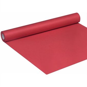 38cm Bredd Kraftpapper DIY Presentinslagning Flyttmaterial Hantverk Förpackningsrulle, Längd: 10m - Röd