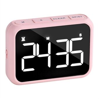 FY501 100-minuters nedräkningstimer LED Digital Display kökstimer Hemlärande 3-växlad volymtimer