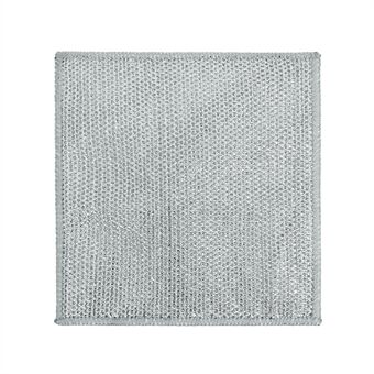 20x20CM Silver Wire Mesh Köksrengöringsduk Diskduk Disktrasa