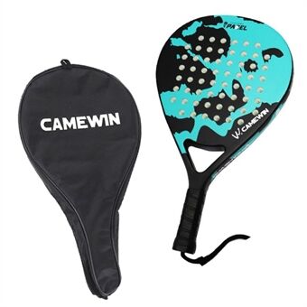 CAMEWIN kolfiber strandtennisrack utomhussportbollar rack med förvaringsväska