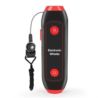 Säkerhetsvissel Lykta Domare Elektronisk visselpipa SOS-ljus Ficklampa Nödcampinglampa Instruktörer visselpipa