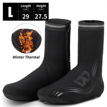 WEST BIKING Cykling Thermal Neopren Overshoes Vattentät Vindtät Toe Cykelskoskydd