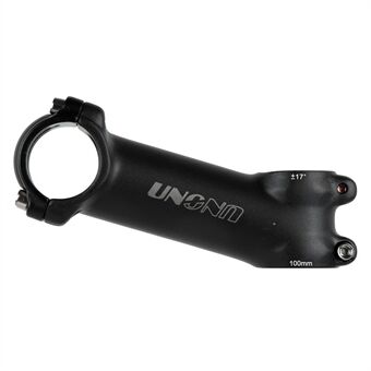 UNO Cykelstam Cykelstam Mountain MTB Stem Cykelstyre Cykeltillbehör (Längd: 100 mm; Vinkel: +/- 17 grader)