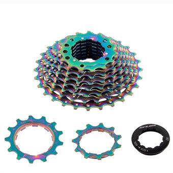 GUB RS1128 Mountain Bike Cykel Svänghjul 11-Speed 11-28T Plating Sprocket Road Bike Svänghjul MTB Sprocket Cykeldelar