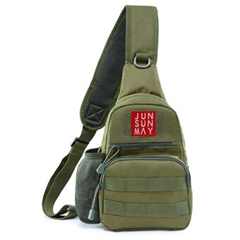 JSM J011 3.6L Outdoor Sling Chest Bag 900D Oxford Fabric Hiking Cycling Tactical Molle Crossbody Pack