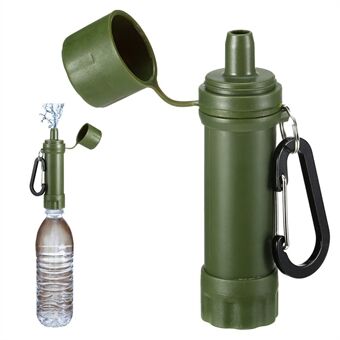 K8612M Outdoor Survival Water Purifier BPA Free Water Filter Straw Filtration System (FDA-certifierat)