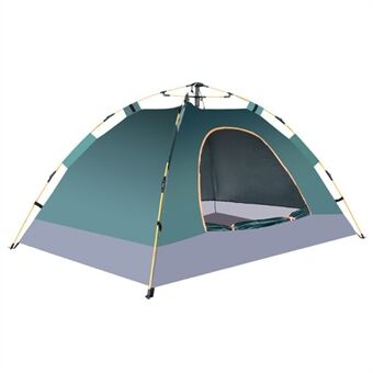 Utomhus Vattentät Skydd Automatisk Camping Tält för 3-4 Personer, 200x150x110cm