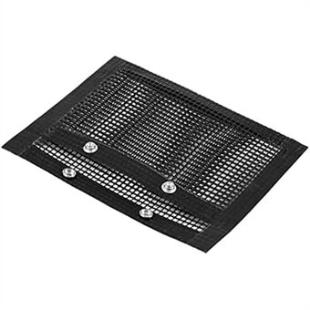 24x14CM Fiberlaminerat BBQ Grillnät Grilltillbehör Grönsaksgrillpåse (BPA-fri, Ej FDA-certifierad)