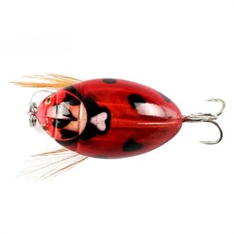 3,8 cm Bionisk Skalbagge Fiskedrag 4 g Hårt Bete Crankbait Fiskeredskap