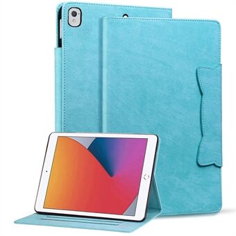 För iPad 9.7-tums (2017) / (2018) fodral med magnetiskt lås, skyddar i PU-läder för surfplatta.