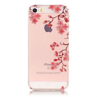 Clear IMD TPU Phone Cover for iPhone 5 / iPhone 5S / iPhone SE 2013