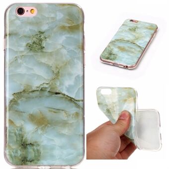 Marble Pattern IMD TPU telefonfodral för iPhone 6s/6 