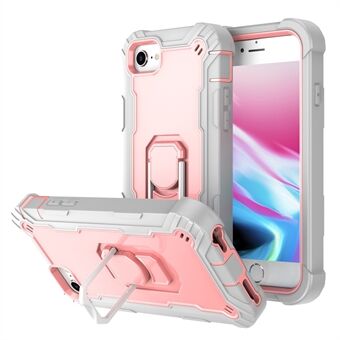 Dual Color Shockproof Hybrid Phone Case med inbyggd kickstand design för iPhone 7 / iPhone 8 / iPhone SE 2020/2022