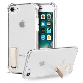 Drop Airbag-skydd Mjuk TPU Transparent bakskal med magnetiskt stöd för iPhone 6 / iPhone 6S / iPhone 7 / iPhone 8 / iPhone SE 2020/2022