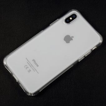 Fallbeständigt genomskinligt TPU-mobilfodral för iPhone X/XS  - Genomskinlig