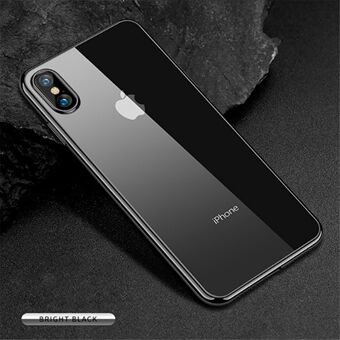 Electroplated Edge Soft Phone Case for Apple iPhone X/XS 