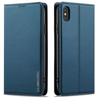 LC.IMEEKE L1-serien för iPhone XS / X Fodral PU Läder Plånbok Stativ Skyddande Telefonfodral