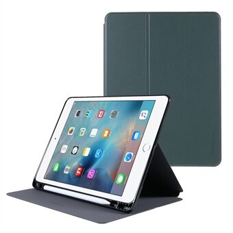 X-LEVEL Folio Stand Litchi Texture PU Leather Auto Wake / Sleep Cover med pennhållare för iPad  (2017) / (2018) / Air (2013) / Air 2 / iPad Pro  (2016)