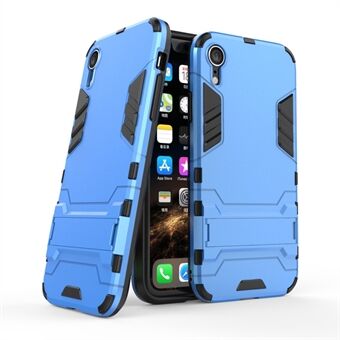 Cool Guard Plast TPU Hybrid telefonfodral med stöd för iPhone XR 