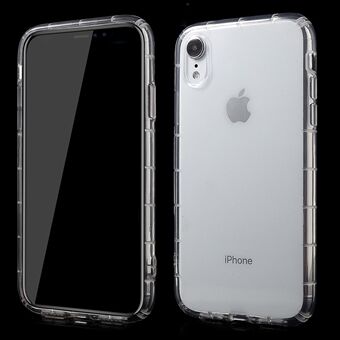 Fallsäkert genomskinligt TPU-skydd Mobiltelefonskal för iPhone XR 