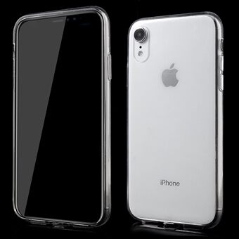 Crystal Clear TPU-skydd Mobiltelefon skalfodral för iPhone XR 