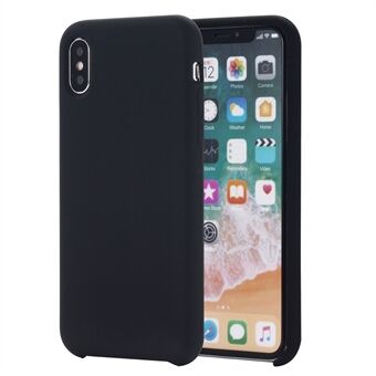 Edge Wrapped Liquid Silicone Case för iPhone XS Max 