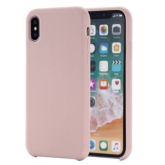 Edge Wrapped Liquid Silicone Phone Case för iPhone XS Max 