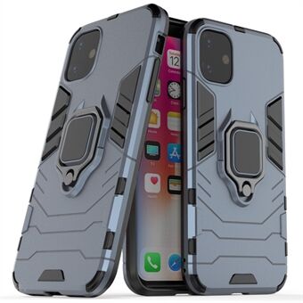 PC + TPU Combo Finger Ring Kickstand Mobilfodral Fodral för iPhone 11  (2019)