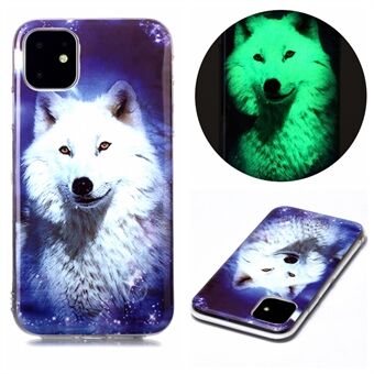 Noctilucent Patterned IMD TPU Back Case for iPhone 11 