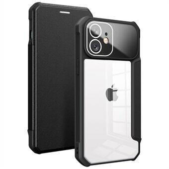 For iPhone 11  PU Leather Stand Card Slot Business Case TPU+PC Magnetic Absorption Full Protective Phone Cover