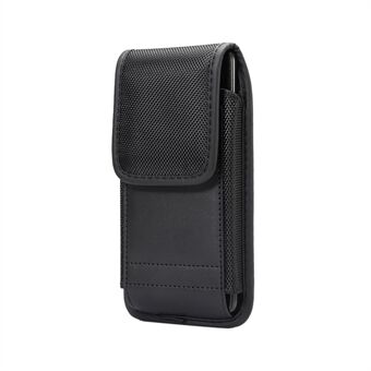 Oxford Cloth Nylon Universal Clip Hanging Midja Bag Card Holder Pouch Men Mobiltelefonväska för 5,5-6,3 tum smartphones