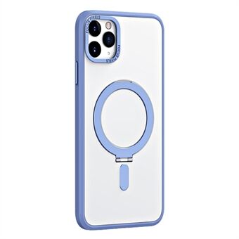 För iPhone 11 Pro 5,8 tum Fallskyddande Skal-touch Telefonfodral Kompatibelt med MagSafe, Elektronplätering Kameraram Design PC+TPU Stativskydd