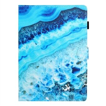 Pattern Printing Card Slots Flip Leather Tablet Cover for iPad (2021)/(2020)/(2019)/iPad Pro  (2017)