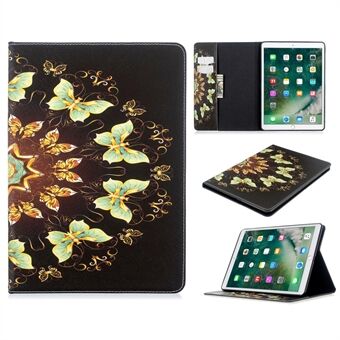 Pattern Printing Wallet Stand Leather Tablet Case for iPad (2021)/(2020)/(2019)