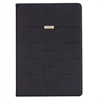 GEBEI Parallel Lines Leather Auto Wake Sleep Tablet Case for iPad (2021)/(2020)/(2019)