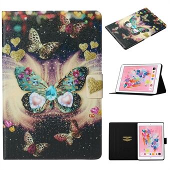 Pattern Printing Card Slots Flip Leather Tablet Cover for iPad Air  (2019)/iPad (2021)/(2020)/(2019)