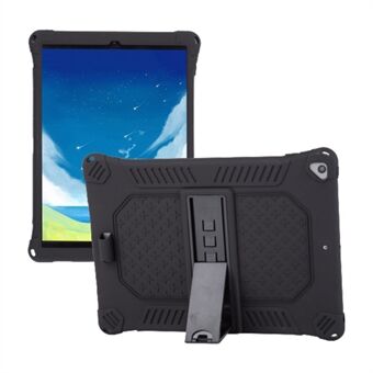 Kickstand PC Soft Silicone Case with Hanging Rope for iPad (2021)/(2020)/(2019)/Air  (2019)