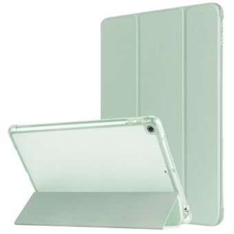 För iPad 10.2 (2021) / (2019) / (2020) Fodral med Tri-Fold Ställning i Läder och Pennhållare.