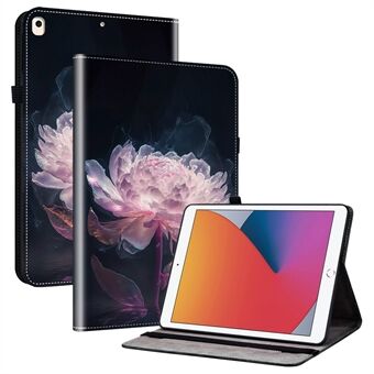 För iPad 10.2 (2021) / (2020) / (2019) Flip-fodral med mönstertryck och kortshållare.