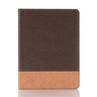 Cross Texture Splicing Leather Wallet Smart Cover för iPad Pro s (2020) / (2018)