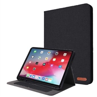 Cloth Texture Card Slots Stand Leather Cover for iPad Pro (2020)/(2018)