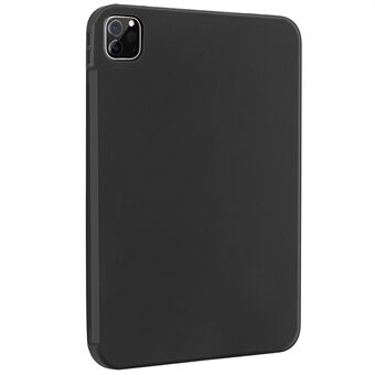 Skin-touch flytande silikon mjukt mikrofiberfoder Drop Protective Case för iPad Pro  (2021) / (2020) / (2018)