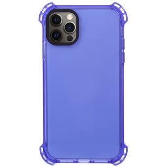 Mjukt TPU-fodral för iPhone 12 Pro 6,1 tum 2,5 mm Fyrhörnskydd Anti-Drop telefonskydd