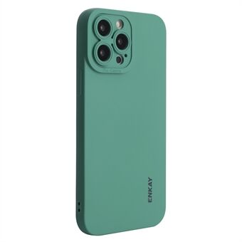 ENKAY HAT PRINCE For iPhone 12 Pro Max  Liquid Silicone Case Precise Cutout Camera Lens Protection Phone Back Cover